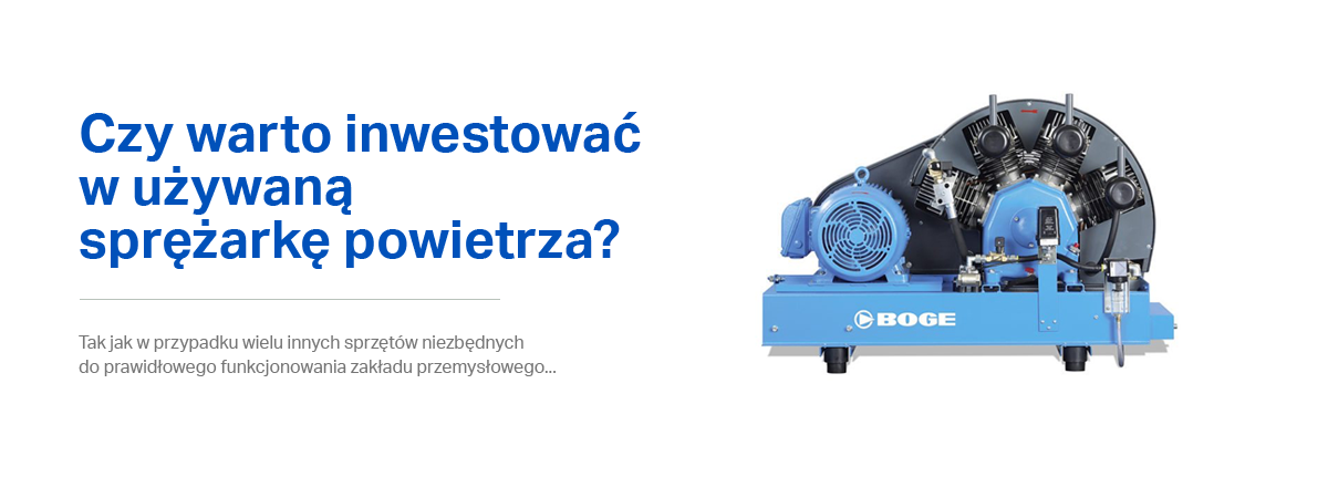 Czy warto kupić używaną sprężarkę powietrza?